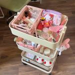 3Layer Stainless Steel Multi-purpose Trolley Cart Storage SSnacks Book Organizer - Image 9