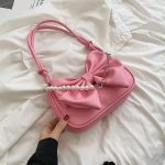 Korean style bowknot female fashion shoulder bag