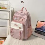 Kawaii Women Backpack Waterproof School Bag For Teenager Girl Student Bookbag Laptop Rucksack Cute Female Travel Bagpack Mochila - Image 8
