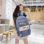 Kawaii Women Backpack Waterproof School Bag For Teenager Girl Student Bookbag Laptop Rucksack Cute Female Travel Bagpack Mochila - Image 5