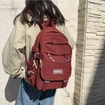 New Korean style large capacity casual trendy backpack Japanese campus style junior high school student backpack