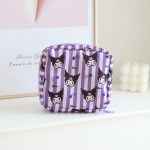 Sanrios Kawaii Portable Sanitary Napkin Pads Storage Bag Cinnamonroll Cute Kuromi HelloKitty Hangyodon Coin Purse Organizer Pouch - Image 3