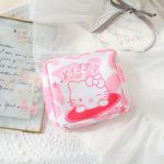 Sanrios Kawaii Portable Sanitary Napkin Pads Storage Bag Cinnamonroll Cute Kuromi HelloKitty Hangyodon Coin Purse Organizer Pouch - Image 9