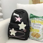 Korean Sweet All Match Star Backpacks Japanese Women Streetwear Y2k Aesthetic Schoolbags High- capacity Kawaii Backpack Students - Image 6