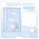 Snoopy Rollable Soft Loose-Leaf Notebook for Students Lightweight B5 Internal Page 178 * 257Mm Horizontal Line Diary Anime Toys - Image 5