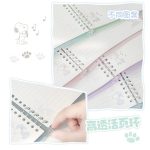 Snoopy Rollable Soft Loose-Leaf Notebook for Students Lightweight B5 Internal Page 178 * 257Mm Horizontal Line Diary Anime Toys - Image 9