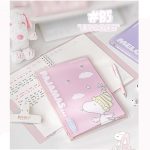 Snoopy Rollable Soft Loose-Leaf Notebook for Students Lightweight B5 Internal Page 178 * 257Mm Horizontal Line Diary Anime Toys - Image 15