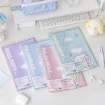 Snoopy Rollable Soft Loose-Leaf Notebook for Students Lightweight B5 Internal Page 178 * 257Mm Horizontal Line Diary Anime Toys