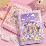 Kawaii Magnetic Buckle Notebook Girls Pu Leather Handbook 192 Pages High Value Girls Daily Plan Diary Children's Day Gift - Image 11
