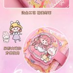 Kawaii Magnetic Buckle Notebook Girls Pu Leather Handbook 192 Pages High Value Girls Daily Plan Diary Children's Day Gift - Image 6