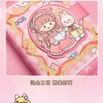 Kawaii Magnetic Buckle Notebook Girls Pu Leather Handbook 192 Pages High Value Girls Daily Plan Diary Children's Day Gift - Image 5