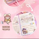 Kawaii Magnetic Buckle Notebook Girls Pu Leather Handbook 192 Pages High Value Girls Daily Plan Diary Children's Day Gift - Image 7