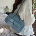 PU leather underarm fashion bag - Image 6
