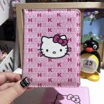 hello kitty passport holder ticket holder protective cover passport bag women's travel abroad document bag card bag portable - Image 2