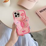 3D Butterfly Folding Bracket Phone Case For iPhone 14 15 Max Plus Soft Silicone Shockproof Cover - Image 2