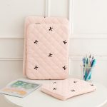 Cute Sleeve Bow Embroidery Computer Bag Tablet Sleeve Case 11 13.3 14 15.6 Inch Women Laptop Sleeves for Macbook Ipad HP ASUS - Image 6