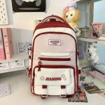 Children's schoolbag handbag girls elementary school students junior high school students high school girls two-piece backpack college students backpack - Image 9