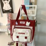 Children's schoolbag handbag girls elementary school students junior high school students high school girls two-piece backpack college students backpack - Image 13
