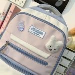 Children's schoolbag handbag girls elementary school students junior high school students high school girls two-piece backpack college students backpack - Image 23