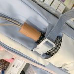 Children's schoolbag handbag girls elementary school students junior high school students high school girls two-piece backpack college students backpack - Image 31
