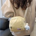 Autumn nylon bag women's versatile shell bag 2025 new simple casual shoulder bag versatile commuter messenger bag - Image 8