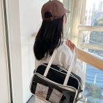 Sweet Cute Transparent Itabag JK Fashion Lolita Girls Uniform Shoulder Bag Japanese Crossbody Bags Handbags - Image 2