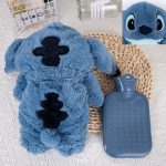 Kawaii Disney Winter Large Plush Hot Water Bottle Cartoon Anime Lilo & Stitch Women's Home Water Filling Hand Warmer Kids Gifts - Image 8