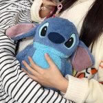 Kawaii Disney Winter Large Plush Hot Water Bottle Cartoon Anime Lilo & Stitch Women's Home Water Filling Hand Warmer Kids Gifts - Image 6