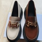 Chunky Loafers Women Genuine Cow Leather Platform Shoes Round Toe Metal Chain Slip on Ladies Flats Handmade 2025 Creeper Zapatos - Image 11