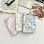 Ins Korean Bow Passport Holder women Cute Travel Ticket Document Id Card Holder Passport Cover Case Travel Accessories Airplane