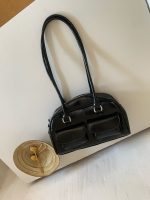 Korean PU Y2k Bagsfashion Designer Leather Women's Shoulder Bag 2025 Bolsos De Mujer Retro Crossbody Bag Pillow Bowling Handbag - Image 8