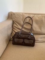 Korean PU Y2k Bagsfashion Designer Leather Women's Shoulder Bag 2025 Bolsos De Mujer Retro Crossbody Bag Pillow Bowling Handbag - Image 11