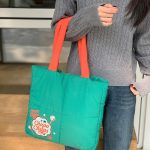 2025 New Chupa Chups Cute Cartoon Down Cloth Handbag Large Capacity Shoulder Tote - Image 5