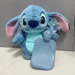 Kawaii Disney Winter Large Plush Hot Water Bottle Cartoon Anime Lilo & Stitch Women's Home Water Filling Hand Warmer Kids Gifts - Image 5