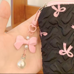 Trendy Cute Zipper Travel Cosmetic Bag With Bow-Knot Portable Cosmetic Pouch Makeup Organizer Toiletry Case For Women And Girls - Image 11