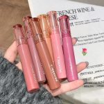 Crystal Jelly Lip Gloss Moisturizing Water-light Clear Lip Oil Waterproof Long Lasting Nude Glossy Grape Red Lip Tint Makeup