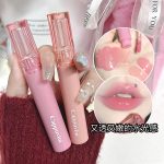 Crystal Jelly Lip Gloss Moisturizing Water-light Clear Lip Oil Waterproof Long Lasting Nude Glossy Grape Red Lip Tint Makeup - Image 10