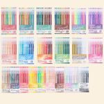 Aesthetic Languo Morandi Gel Pen Set -9 Colors | 0.5mm Soft Ink Pens for Art, Journaling, Notes & School Use - Image 11