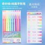 Aesthetic Languo Morandi Gel Pen Set -9 Colors | 0.5mm Soft Ink Pens for Art, Journaling, Notes & School Use - Image 5
