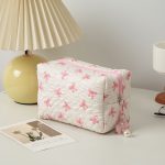 "Ribbon Whisper" Cosmetic & Accessory Pouch - Image 2