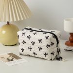 "Ribbon Whisper" Cosmetic & Accessory Pouch - Image 4
