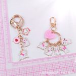 Kawaii Disney "Marie Cat" Keychain - Image 3