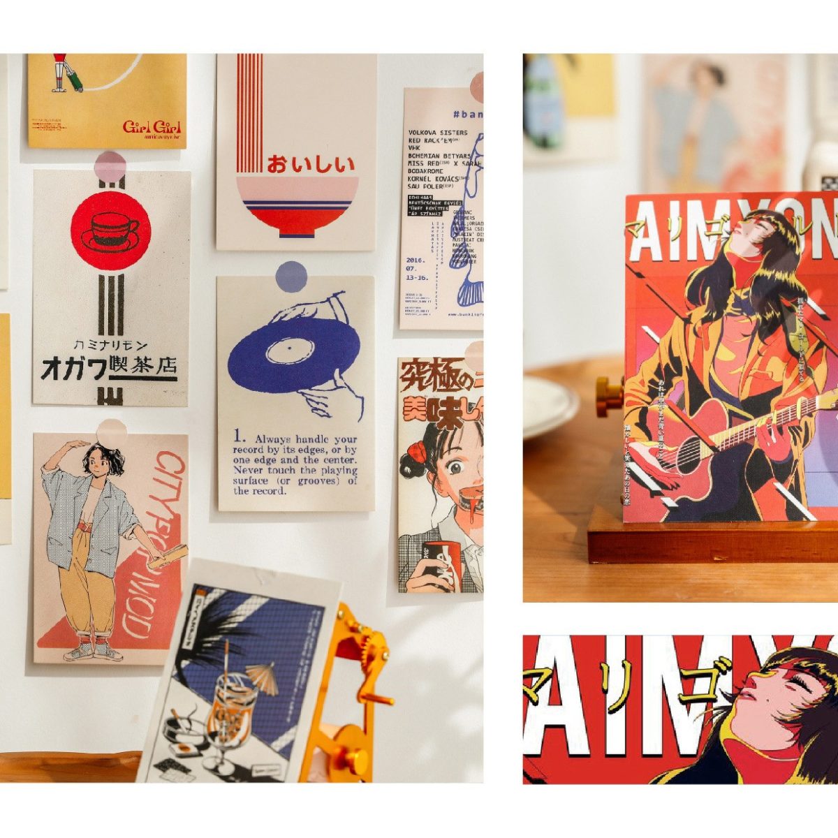 Pixel & Ink: Retro Japan Wall Art Collection (30 Pcs) - Image 10