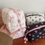 "Ribbon Whisper" Cosmetic & Accessory Pouch - Image 9
