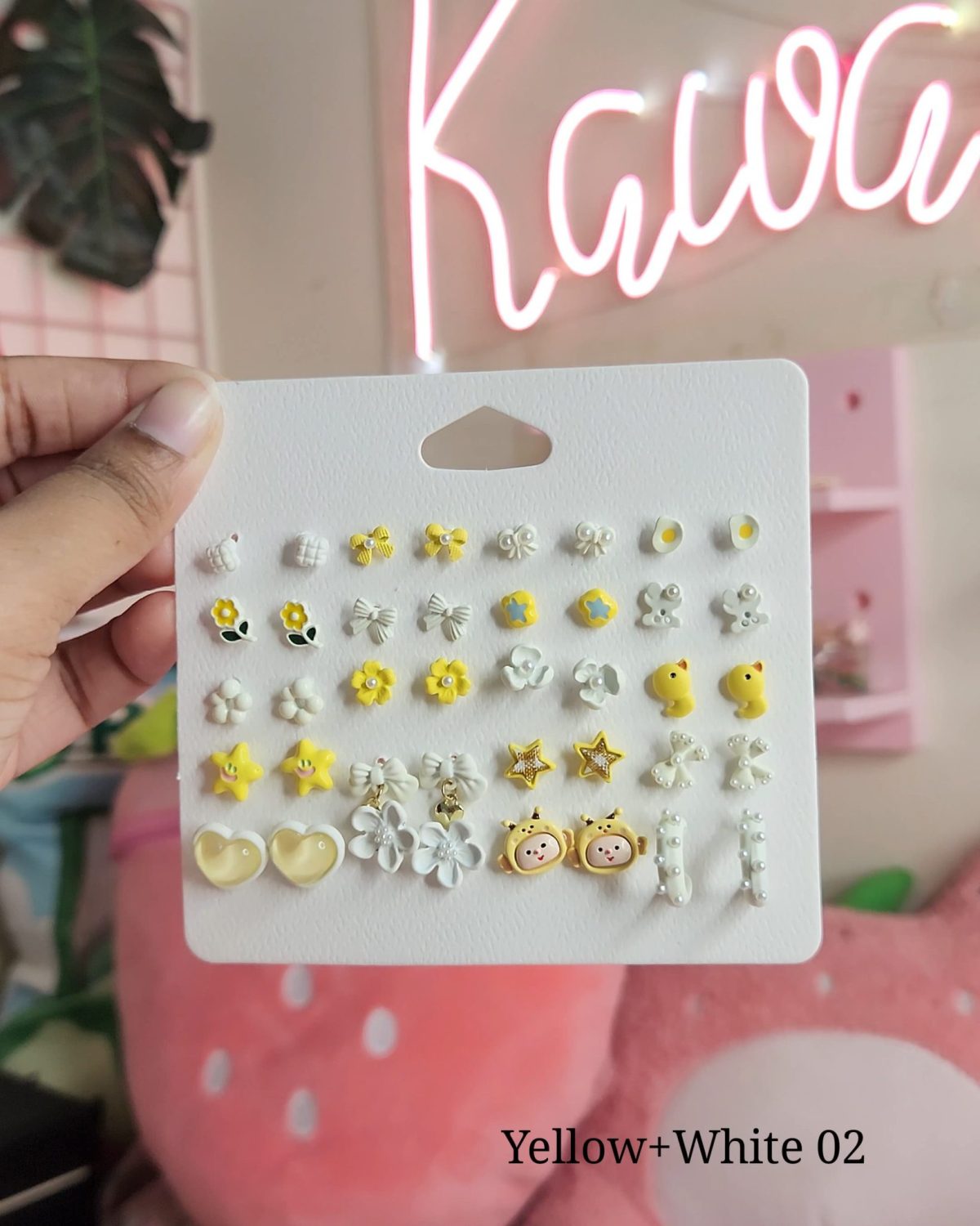 Versatile Charm Earring Collection (20-Pair Set) - Image 4