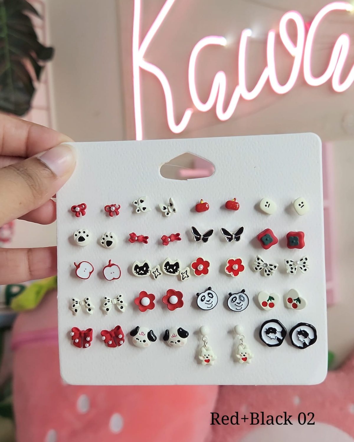 Versatile Charm Earring Collection (20-Pair Set) - Image 2