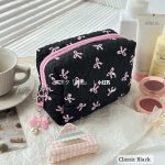 "Ribbon Whisper" Cosmetic & Accessory Pouch - Image 6