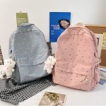 Floral Pattern Women Backpack Multi Color Casual School & Travel Bag Girls' School Bags Kids Backpacks - Image 14