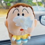 Non-Slip Cartoon Tissue Box Cover Keychain for Car Desk - Funny Kawaii Couple Love Bag Charm, Cute Home Decor Gift Accessory - Image 8