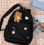 New Waterproof Nylon Women Backpack Female Travel Bag Backpacks Schoolbag for Teenage Girls Solid Color Bookbag Mochila Bookbag